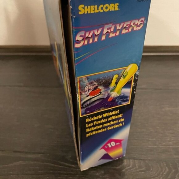 Vintage 1996 Shelcore Sky Flyers, new in open box, complete - Picture 8 of 10